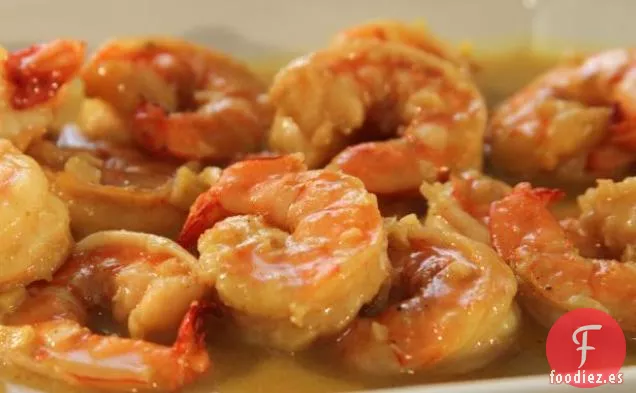 Camarones al Curry de Coco