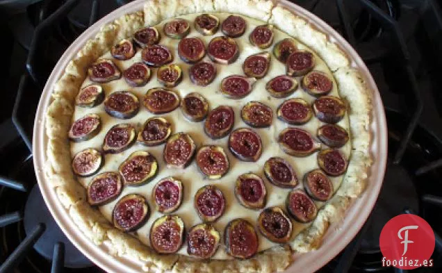 Pastel De Queso De Cabra De Higo Con Romero Y Limón Meyer