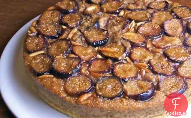 Fig Boca abajo Budín de Pan