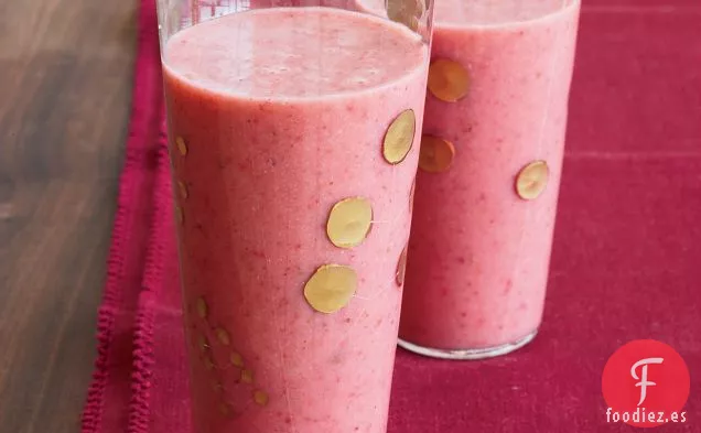 Batido de Fresa y Almendras