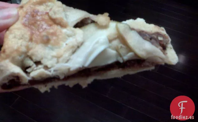 Crostata De Plato De Queso (Crost De Higo, Avellana, Manzana Y Queso De Oveja