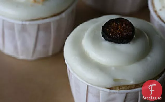 Bombe De Cupcake De Higos Frescos Y Almendras