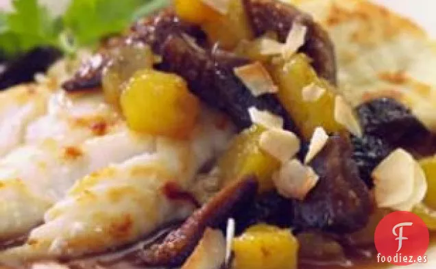 Salsa de Piña al Curry y Higos Secos