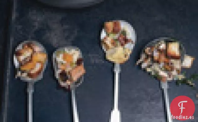 Relleno De Arándanos, Albaricoques E Higos Secos