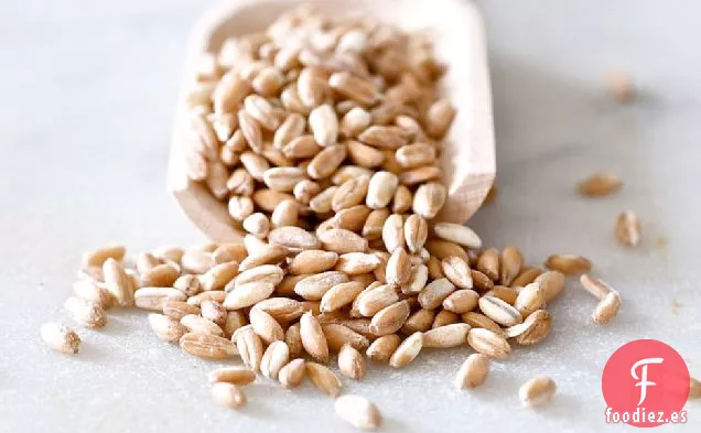 Bistec De Carne De Venado Con Grano De Espelta Y Salsa De Vino Tinto