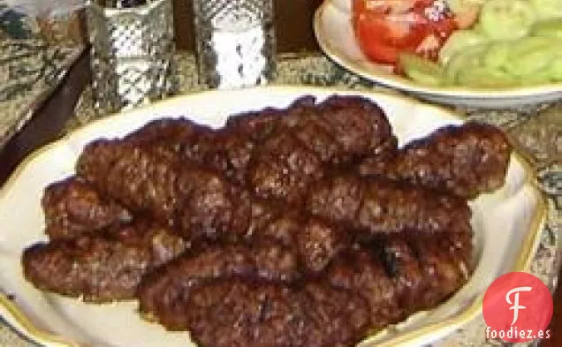 Rollos Rumanos de Carne Picada A La Parrilla