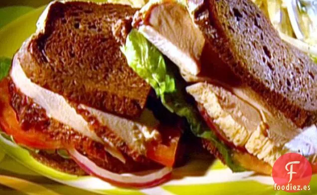 Pastrami de Pavo en Panecillo