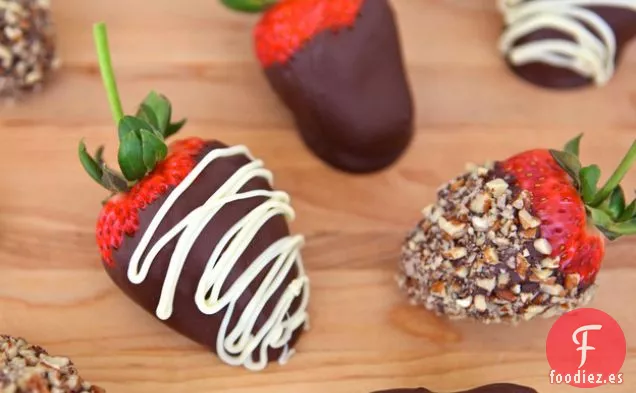 Fresas Bañadas en Chocolate