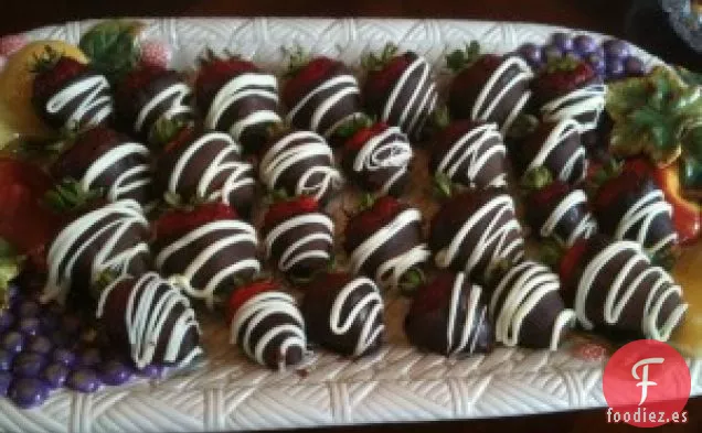 Fresas bañadas en Chocolate