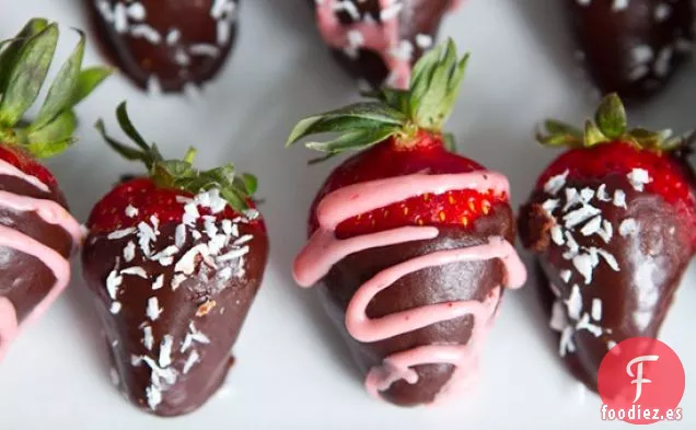Fresas Cubiertas De Chocolate Desde Cero