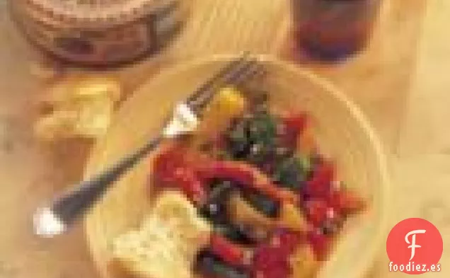 Pimientos Asados Con Anchoas