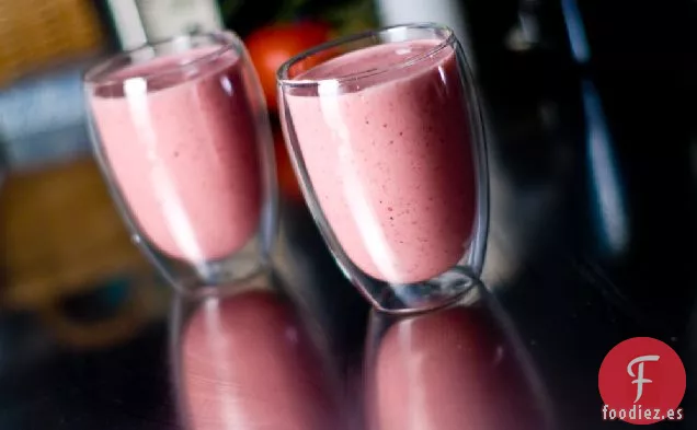 Batido de Mantequilla de Fresa
