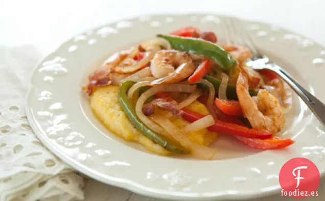 Camarones Y Sémola Fáciles