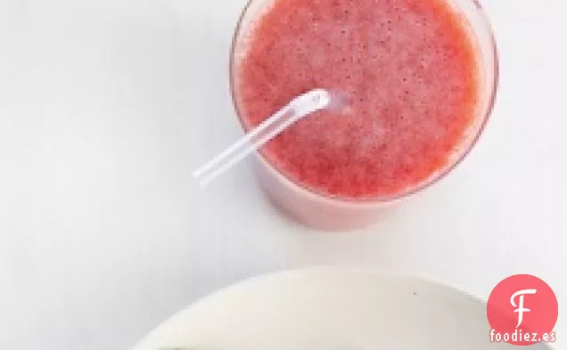 Batido de fresa y pomelo