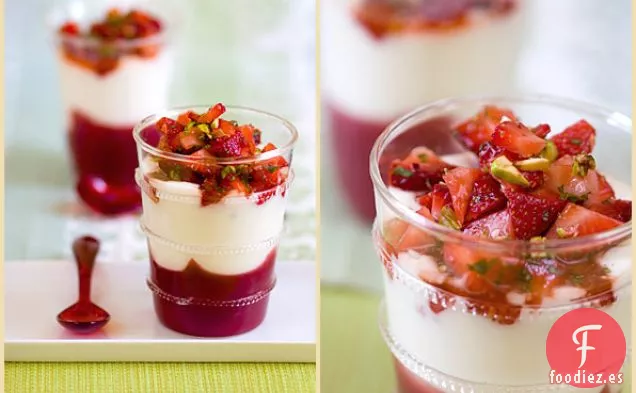 Verrina de Yogur de Fresa