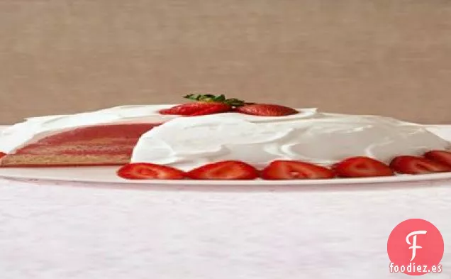 Tarta de fresa congelada
