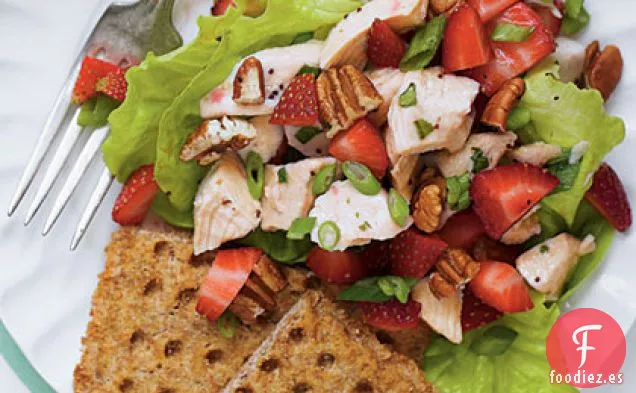 Ensalada de Pollo con Fresa