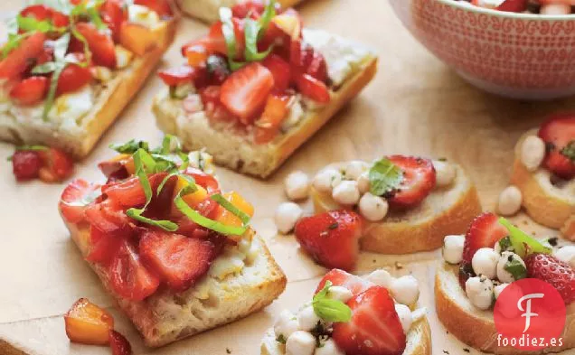 Bruschetta de Fresa