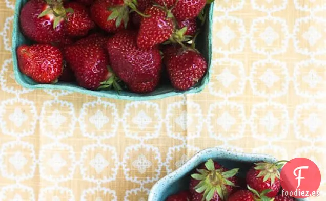 Tartaletas De Fresa Con Azúcar Moscovado