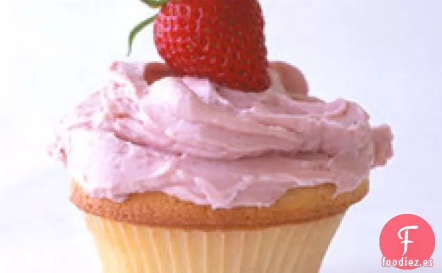 Crema de Mantequilla de Merengue de Fresa