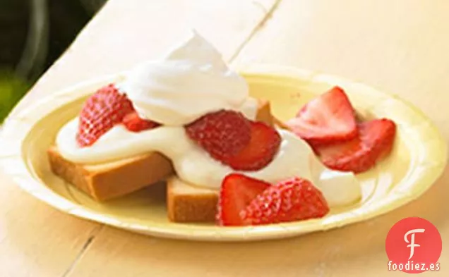 Tarta de Fresa de 2 Pasos