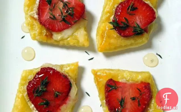 Tartaletas de Brie de Fresa