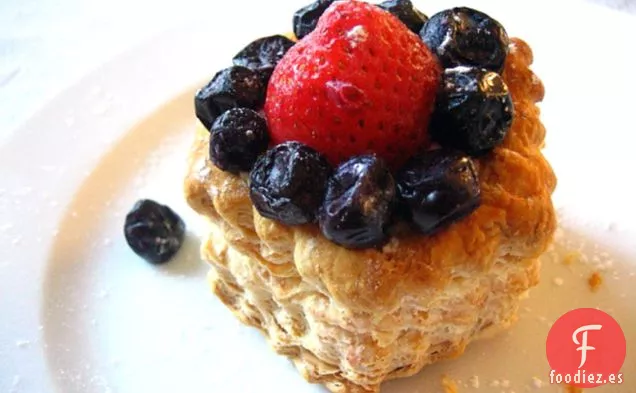 Receta De Tartas De Fresa Y Arándanos
