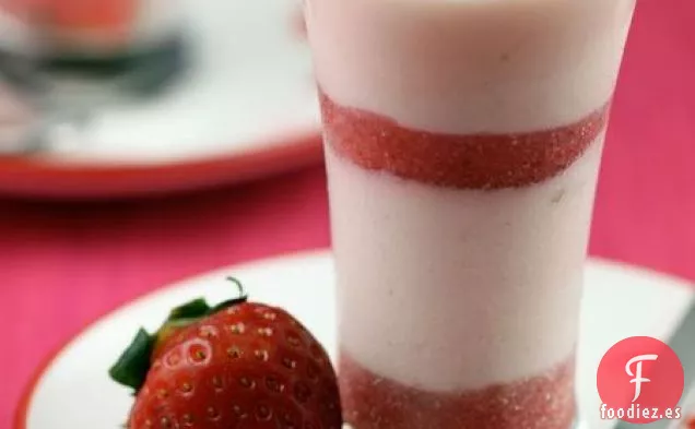 Parfait De Rosa Y Fresa