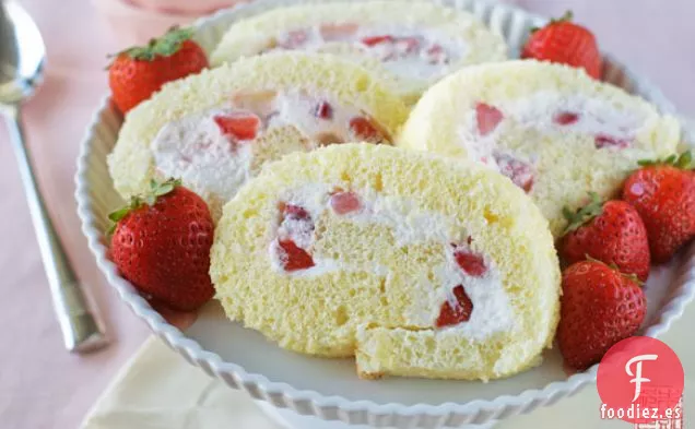 Rollo de Crema de Fresa