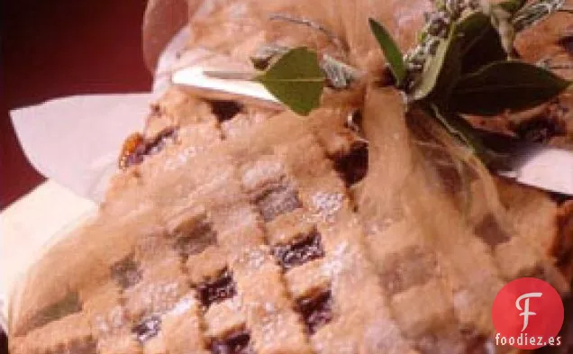 Barras de Linzer de Fresa