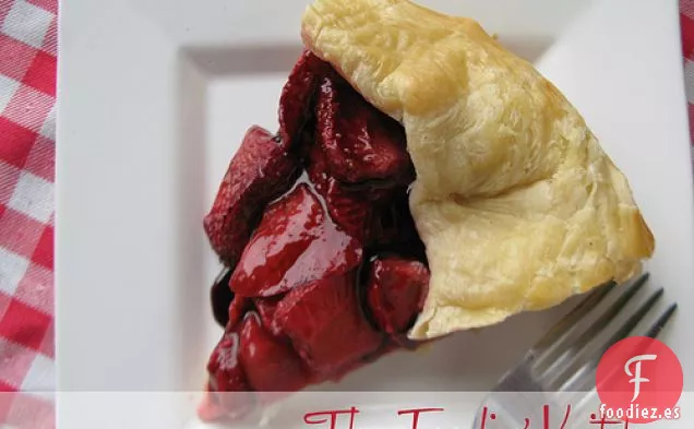 Galette de Fresas Balsámicas con Miel