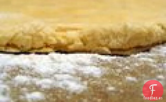 Tarta De Fresa, Crema En La Parte Superior