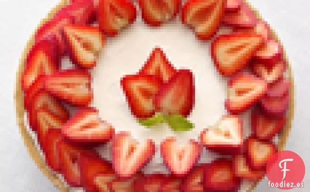 Tarta de Queso de Fresa sin Hornear