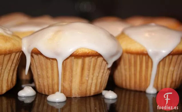 Cupcakes Rellenos de Fresa y Mascarpone