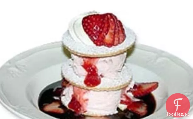 Helado de Fresas de Campo