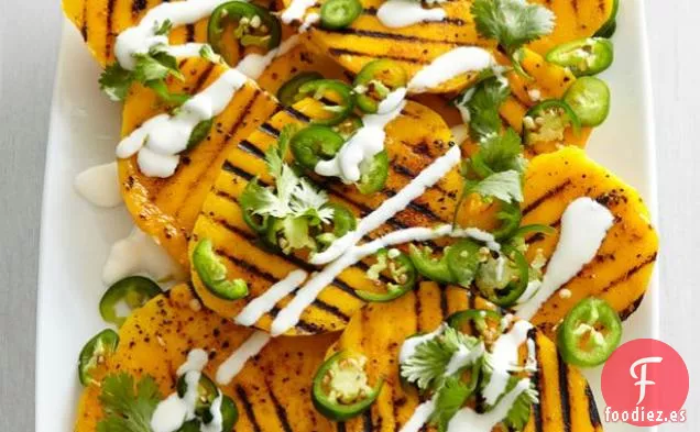 Mango A La Parrilla Con Jalapeños