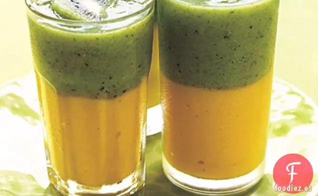 Batido de Té Verde, Kiwi y Mango