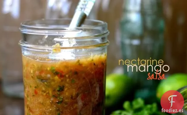 Salsa de Mango con Nectarina