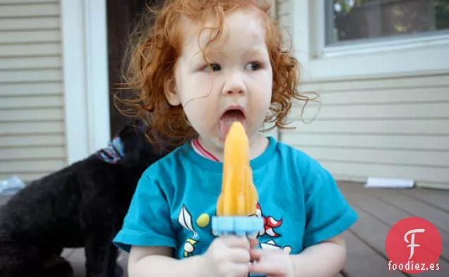Paletas de Mango Cítrico