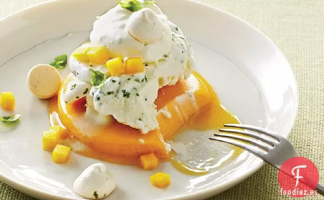 Mango-Albahaca Vacherin