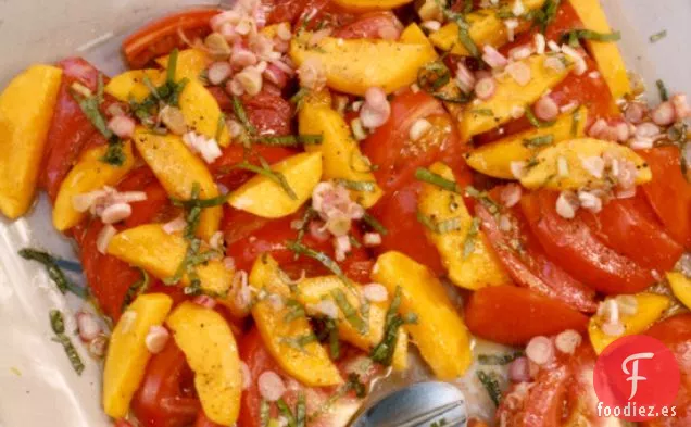 Ensalada de Tomate y Mango Picante