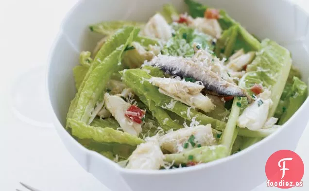 Ensalada de Cangrejo con Vinagreta César