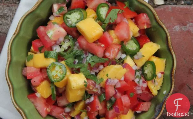 Salsa de Mango y Tomate