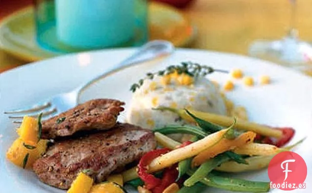Lomo de Cerdo con Salsa de Mango Fresco