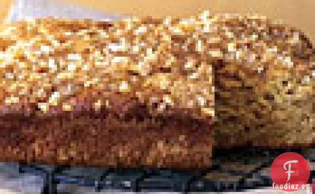 Pan de Jengibre de Mango con Streusel de Macadamia