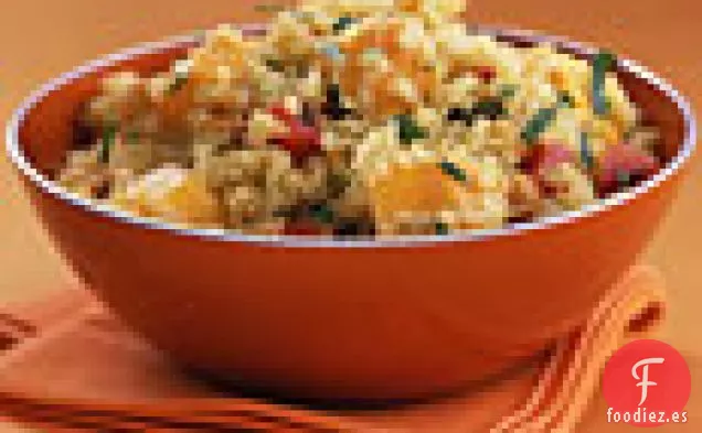 Quinua con Mango y Yogur al Curry