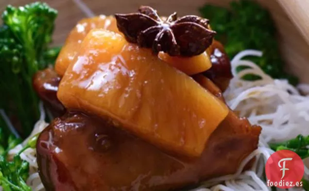 Mejillas De Cerdo Agridulces