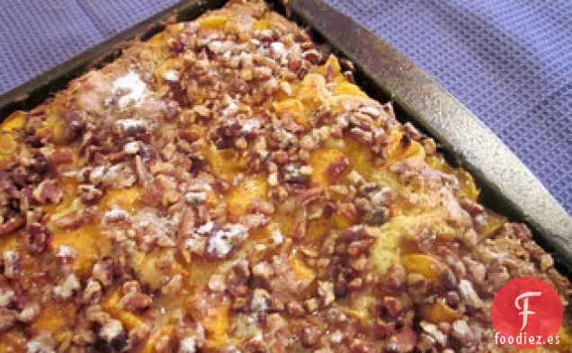 Pastel de Nueces y Mango Fresco