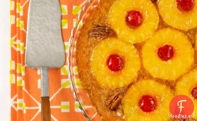 Pastel de Piña Al Revés