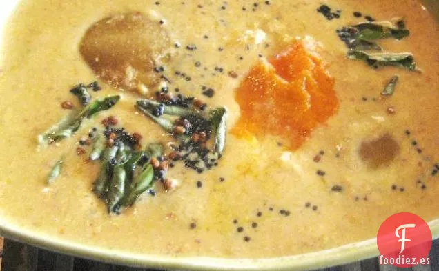 Mambazham Morekozhambu: Estofado De Mango Y Coco Del Sur De la India